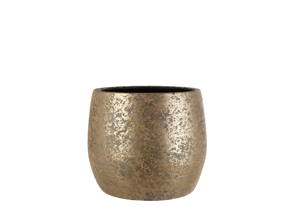 עציץ קלמנט זהב - 38 ס"מ