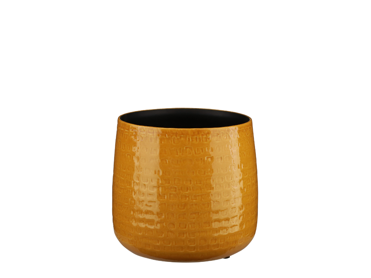 עציץ עגול פלויד בג' - 24 ס"מ