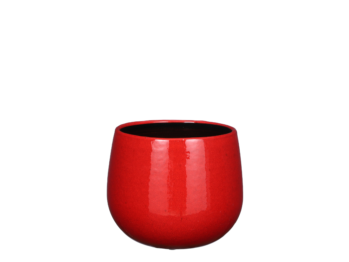 עציץ פאבלו אדום - 18 ס"מ