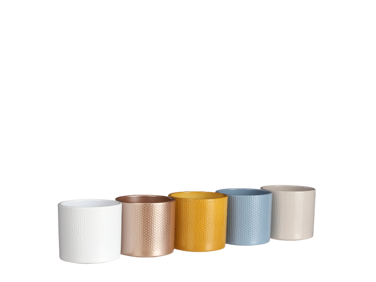 עציץ ארה צבעים שונים - 13.5 ס"מ