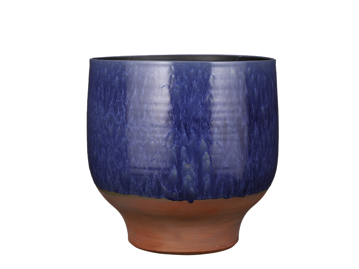 עציץ מיירון כחול - 37 ס"מ