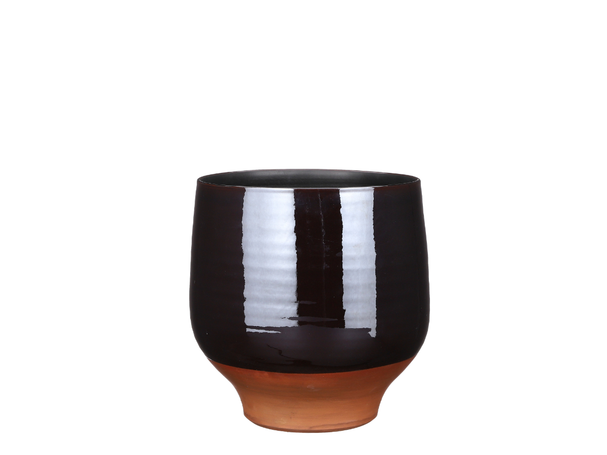 עציץ מיירון חום - 29 ס"מ