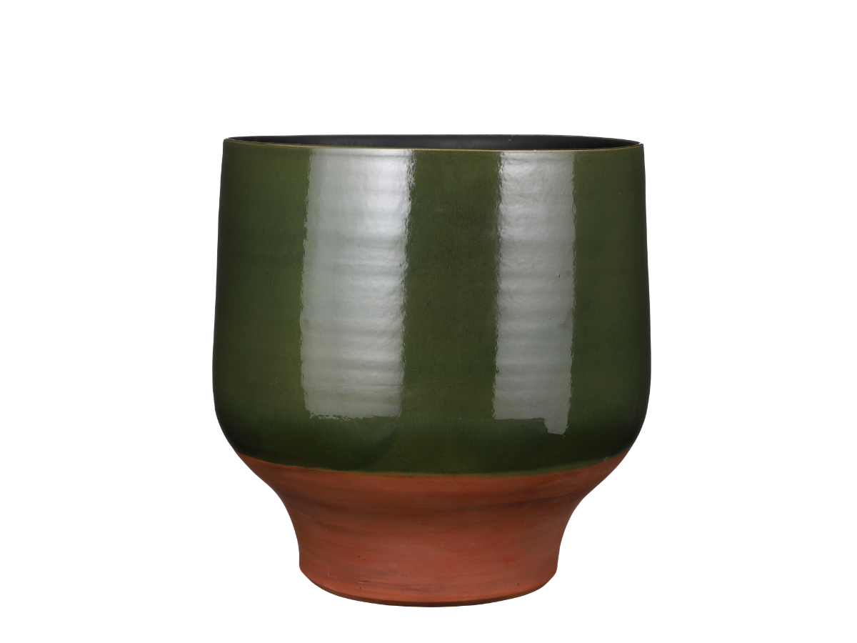 עציץ מיירון ירוק - 37 ס"מ