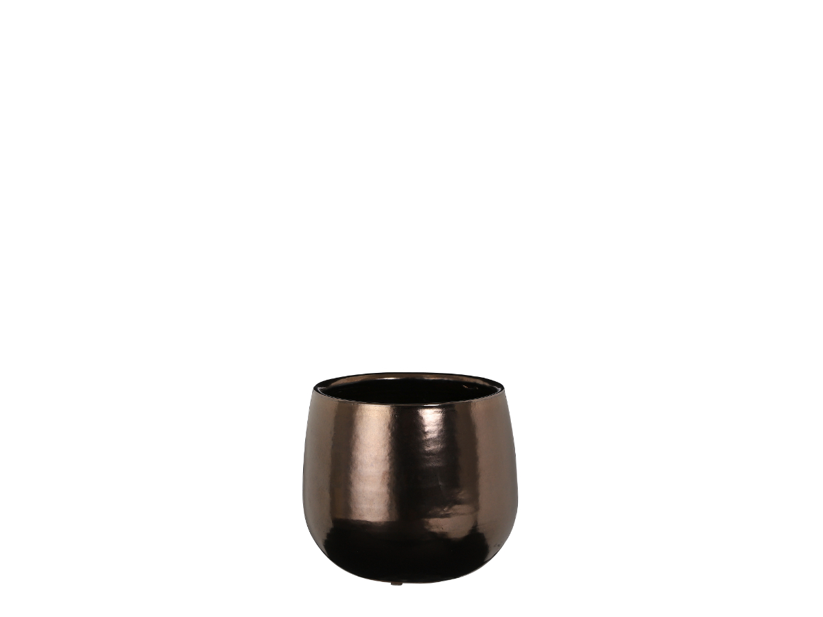 עציץ פאבלו זהב - 18 ס"מ