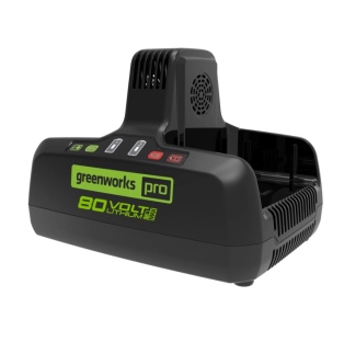 זמני טעינה של מטען כפול GREENWORKS 80V דגם 99559 עבור סוללות 2.0Ah עד 8.0Ah