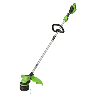 חרמש קוצץ קנטים GREENWORKS 48V Brushless דגם 99532-2 עם רוחב חיתוך 33 ס"מ ומנוע ללא פחמים