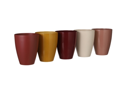 עציץ טוסקנה צבעוני -13.5 ס"