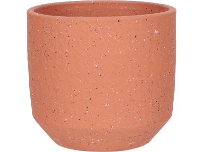 עציץ קווין עגול אפור טרה 20 ס"מ - 1086336