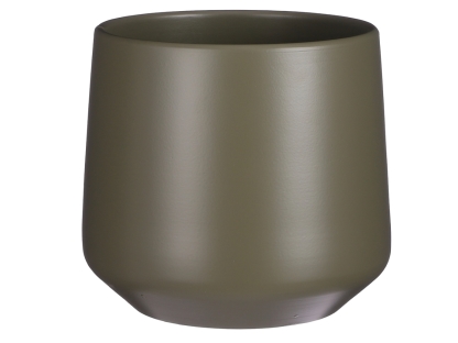 עציץ אמבר ירוק מט 23.5 ס"מ - 1094374