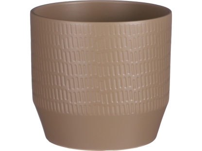 עציץ נולה אפור 13.5 ס"מ - 1094413