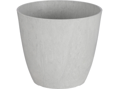 עציץ פיבי עגול אפור - 15 ס"מ - 1095983