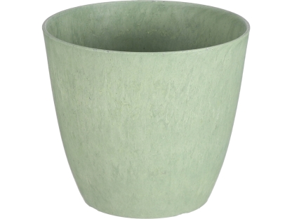 עציץ פיבי עגול ירוק - 15 ס"מ - 1096002