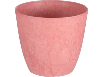 עציץ פיבי עגול ורוד - 15 ס"מ - 1096004