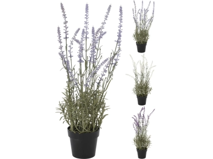 צמחיה מלאכותית לבנדר פורח