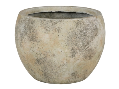 עציץ פיבר נמוך דאלאס חול 36