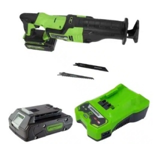 מסור חרב נטען + 2 סוללות