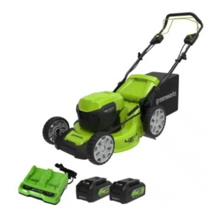 מכסחת דשא נטענת עם מנוע Brushless ורוחב כיסוח 46 ס"מ