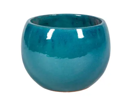 עציץ ביצה גלזורה שנחאי כחול