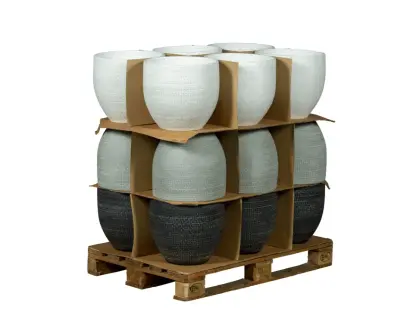 עציץ אמרנטה אפור - 39 ס"מ