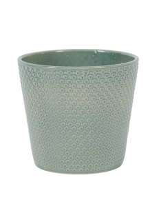 עציץ גלזורה מאלמו בועות ירוק - 13 ס"מ - 952361