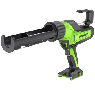 אקדח הזרקה נטען GREENWORKS 24V דגם 99637-2 עם כוח דחיקה 2900N, 6 מצבי מהירות, מניעת טפטוף ותאורת LED