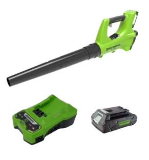 מפוח עלים נטען קומפקטי עם מהירות אוויר 160 קמ"ש