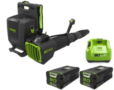 מפוח גב נטען + 2 סוללות