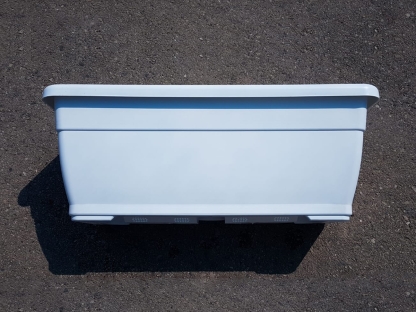 אדנית דוקלה 100 ס"מ- לבן