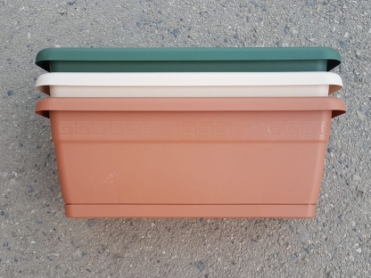 אדנית וולטרה 55 ס"מ- אפור