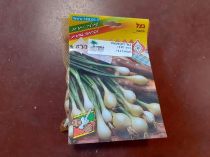 בצל ירוק/פקעות