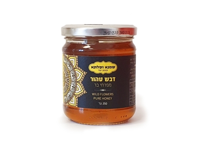 דבש פרחי בר 250 ג'