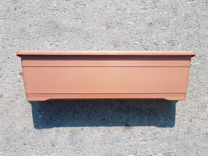 אדנית+תחתית ורסיליה 60 ס"מ- טרקוטה