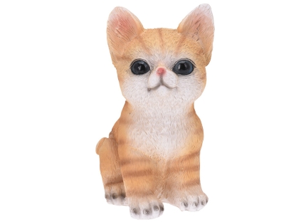 פסל חתול יושב קטן פולי - סוג 4