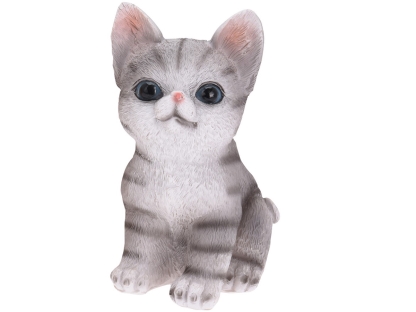 פסל חתול יושב קטן פולי - סוג 5