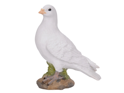 פסל יונה פולי על מעמד - סוג 2