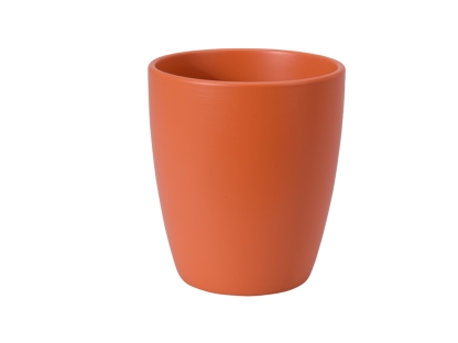 עציץ גלזורה צבעוני 13X15 ס"מ דגם 230 - צבע כתום