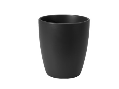 עציץ גלזורה צבעוני 13X15 ס"מ דגם 230 - צבע שחור