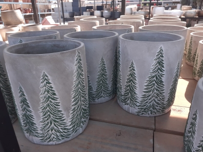 עציץ לפלנד מוגבה 17 ס"מ