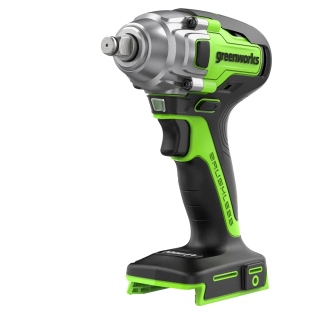 מפתח רטיטה GREENWORKS 24V דגם 99708 עם 2 סוללות 2.0Ah, מטען מהיר ותיק נשיאה. מנוע Brushless עם מומנט