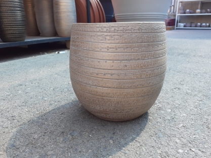 עציץ סולאנו זהב 16 ס"מ