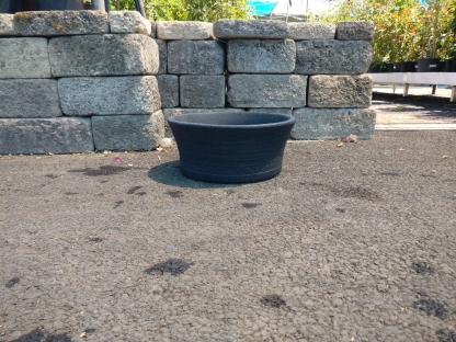 קערת פלסטיק צ'יוטולה 40 ס"מ - שחור