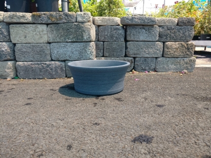 קערת פלסטיק צ'יוטולה 40 ס"מ - אפור כהה