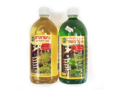 שמן לפידים ציטרונלה 1 ל'